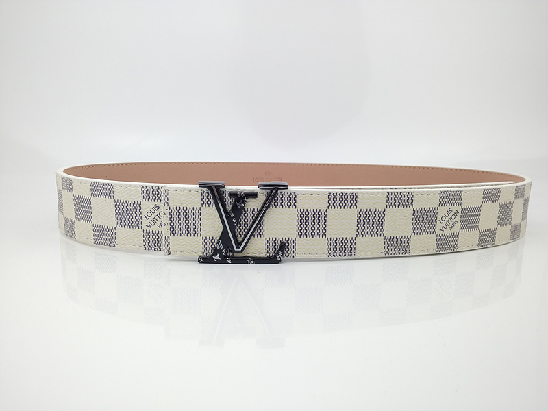 Wholesale Luxury Louis Vuitton Belt L170-75 38Mm Silver