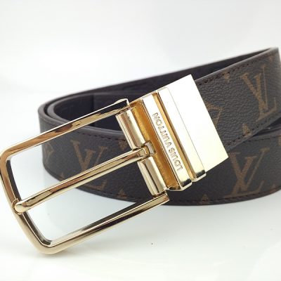 Alternative view of Wholesale Luxury Louis Vuitton Belt L167-80 35Mm Gold