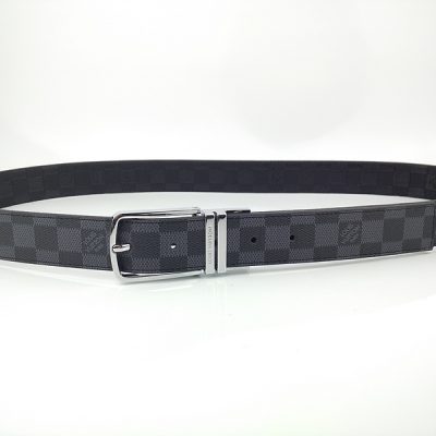 Wholesale Luxury Louis Vuitton Belt L164-80 35Mm Silver