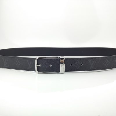 Wholesale Luxury Louis Vuitton Belt L161-80 35Mm Silver