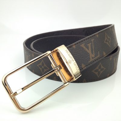 Alternative view of Wholesale Luxury Louis Vuitton Belt L160-80 35Mm Gold