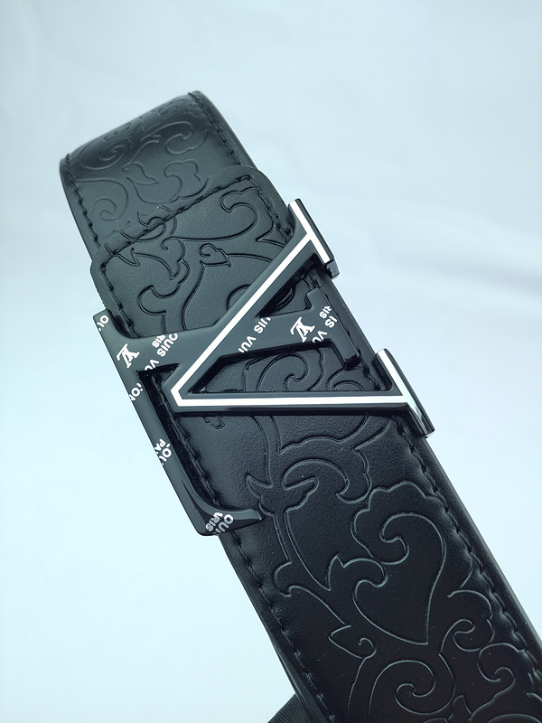 Wholesale Luxury Louis Vuitton Belt L153-75 38Mm Silver - Image 4