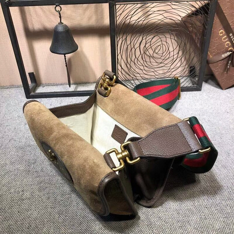 Wholesale Luxury Gucci Neo Vintage Small Messenger Bag 501050 Coffee - Image 7