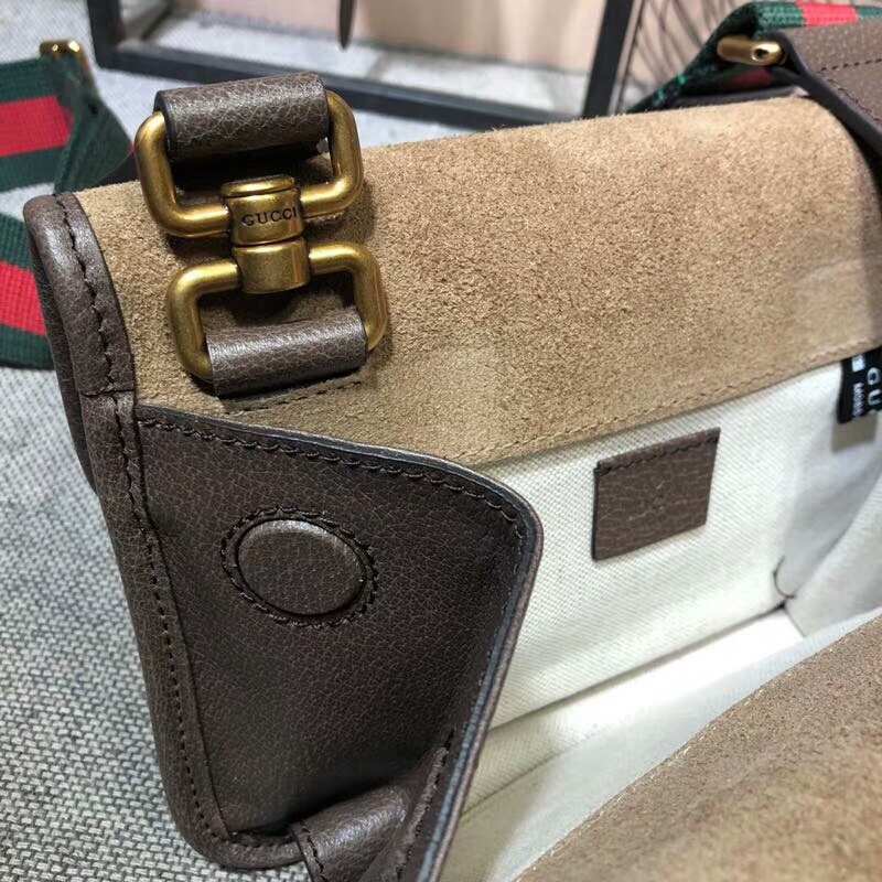 Wholesale Luxury Gucci Neo Vintage Small Messenger Bag 501050 Coffee - Image 5