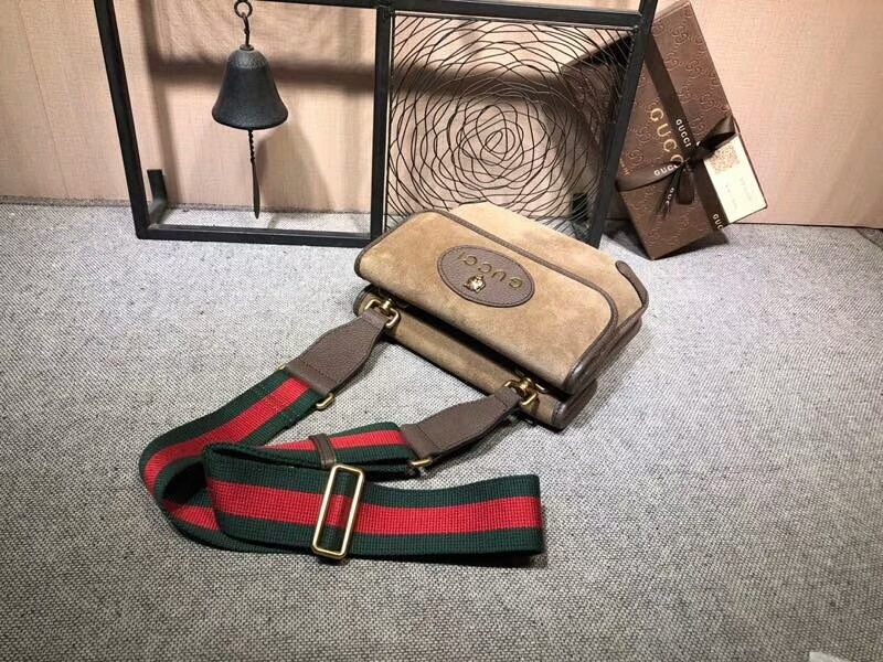 Wholesale Luxury Gucci Neo Vintage Small Messenger Bag 501050 Coffee - Image 3