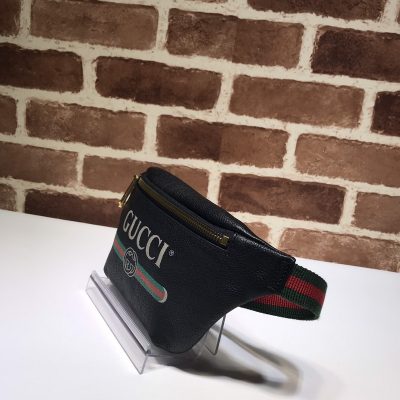 Alternative view of Wholesale Luxury Gucci Small Belt Bag 527792 Black/White