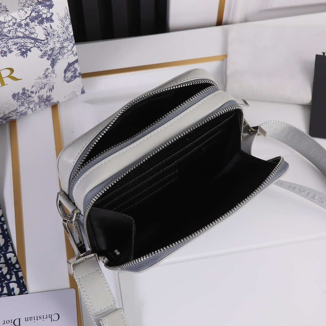 Wholesale Luxury Dior Messenger Pouch- Brown/Gray - Image 11