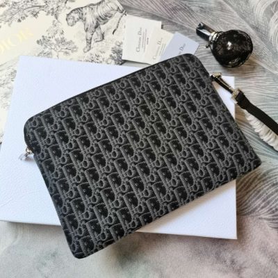 Alternative view of Wholesale Luxury Dior Oblique Jacquard Pouch