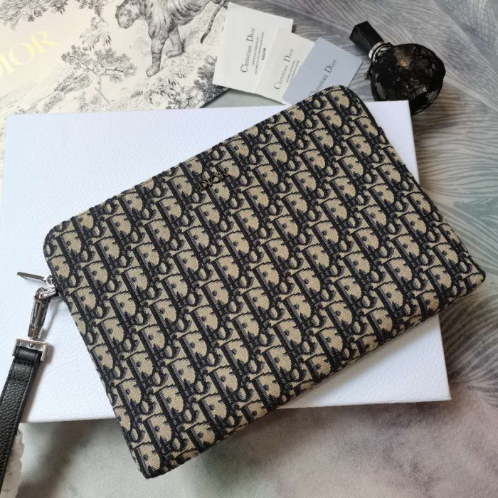 Wholesale Luxury Dior Oblique Jacquard Pouch - Image 6