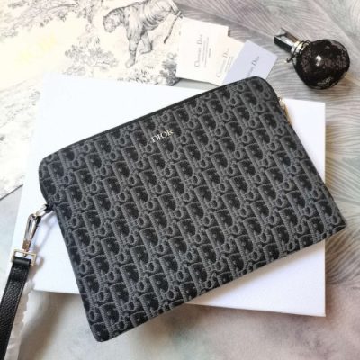 Wholesale Luxury Dior Oblique Jacquard Pouch