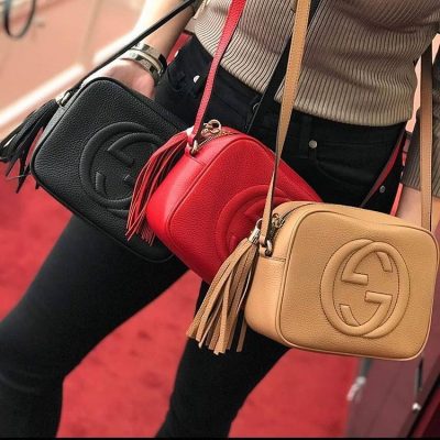 Wholesale Luxury Gucci Soho Small Leather Disco Bag
