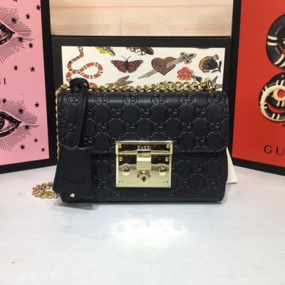Wholesale Luxury Gucci Padlock Small Signature Shoulder Bag 409487