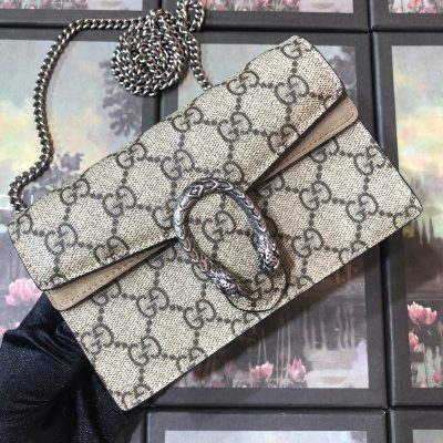 Wholesale Luxury Gucci Dionysus Leather Canvas Super Mini Bag