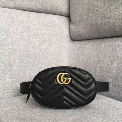 Wholesale Luxury Gucci Marmont Matelasse Leather Belt Bag