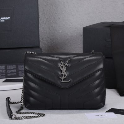 Alternative view of Wholesale Luxury Ysl Loulou Small Bag In Matelasse “Y” Leather 49469