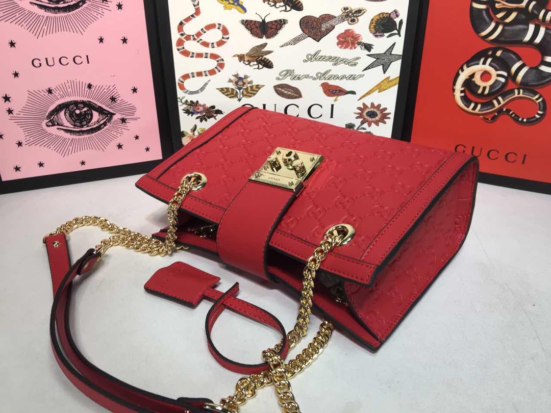 Wholesale Luxury Gucci Padlock Small Shoulder Bag 498156 - Image 9