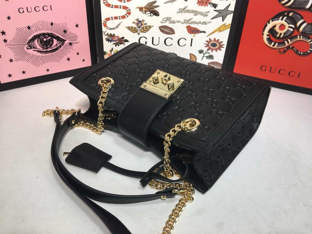 Wholesale Luxury Gucci Padlock Small Shoulder Bag 498156 - Image 4