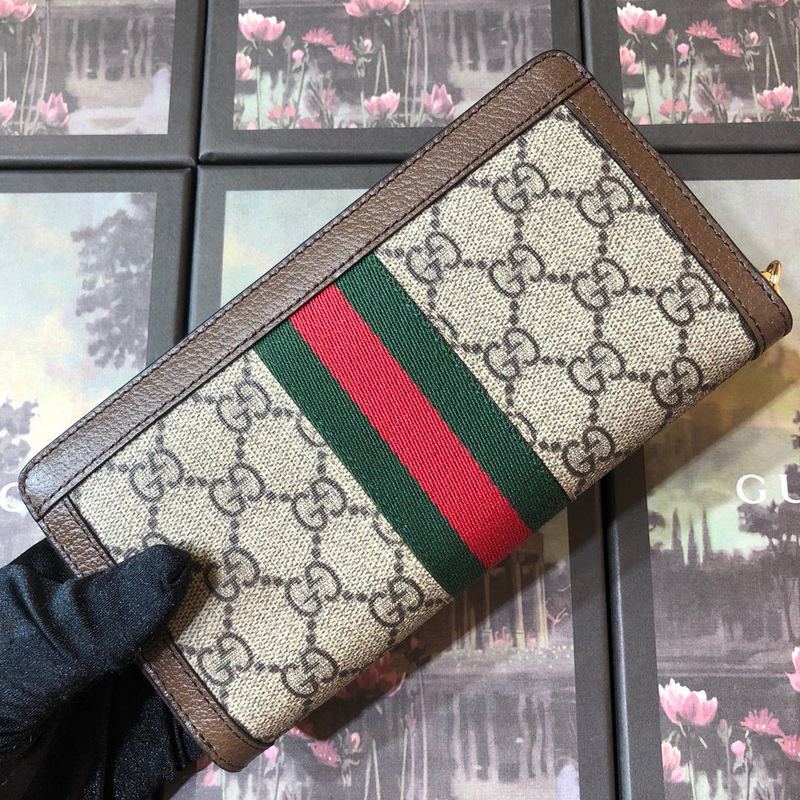 Wholesale Luxury Gucci Ophidia Zip Around Wallet - Image 2