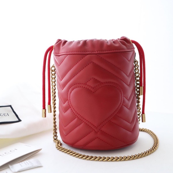 Wholesale Luxury Gucci Marmont Mini Bucket Bag - Image 4