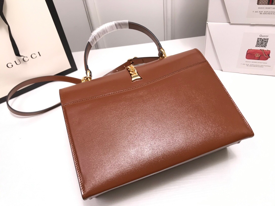 Wholesale Luxury Gucci Sylvie 1969 Small Top Handle Bag - Image 6