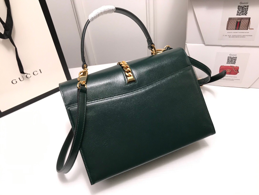 Wholesale Luxury Gucci Sylvie 1969 Small Top Handle Bag - Image 10
