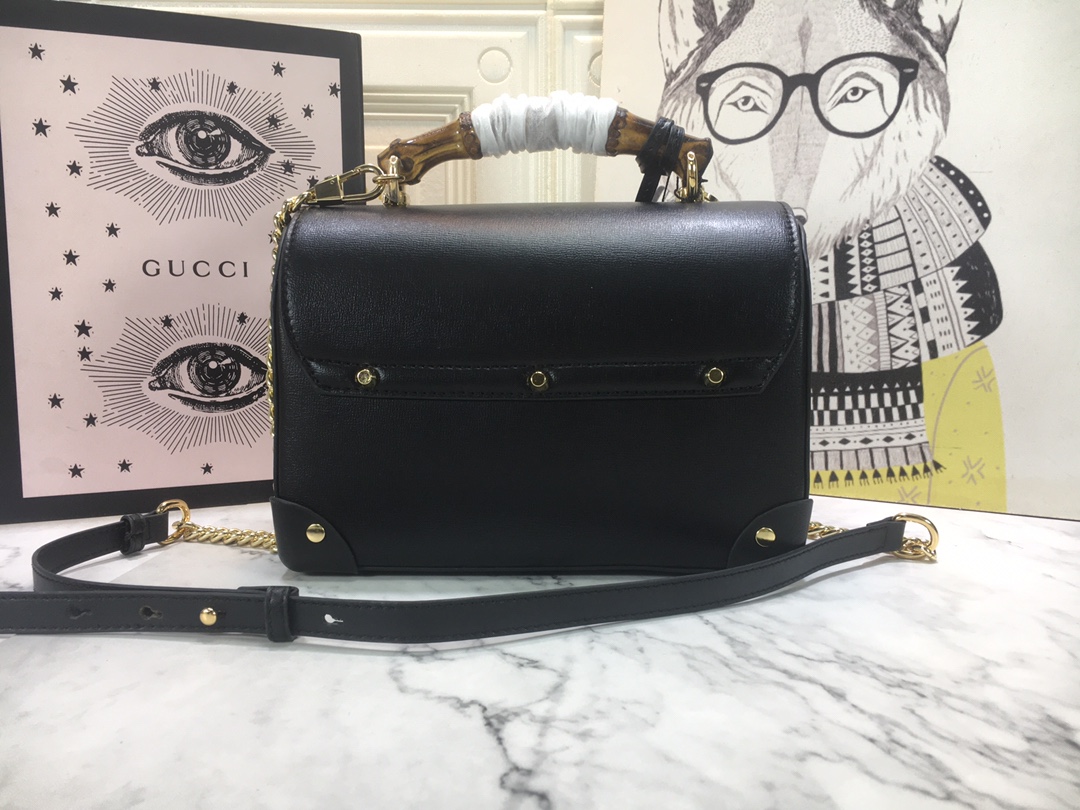 Wholesale Luxury Gucci Padlock Small Bamboo Shoulder Bag 603221 - Image 4