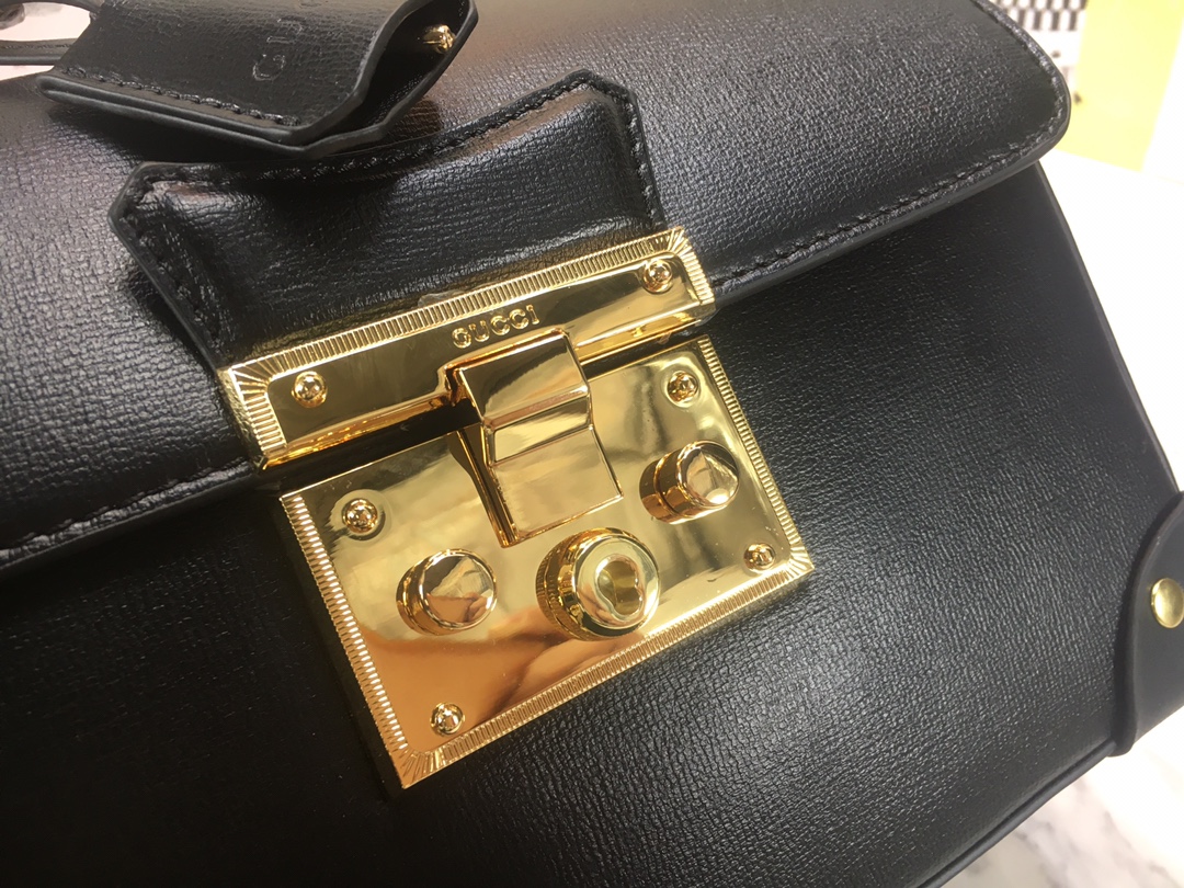 Wholesale Luxury Gucci Padlock Small Bamboo Shoulder Bag 603221 - Image 6