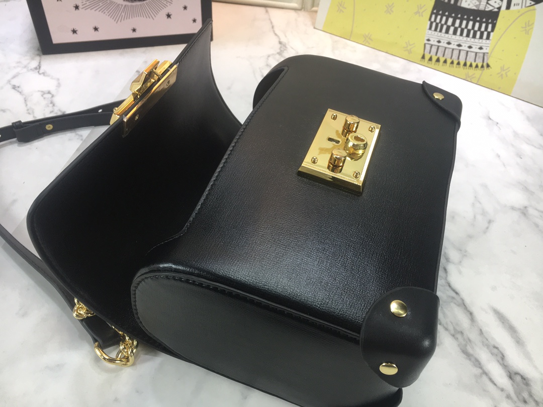 Wholesale Luxury Gucci Padlock Small Bamboo Shoulder Bag 603221 - Image 7