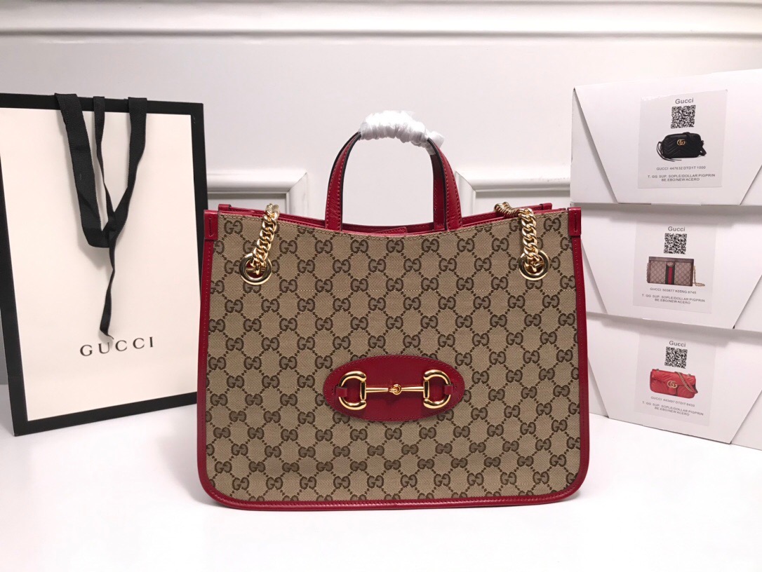 Wholesale Luxury Gucci Horsebit 1955 Medium Tote Bag - Image 7