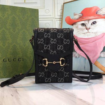Wholesale Luxury Gucci Double G Horsebit 1955 Mini Bag