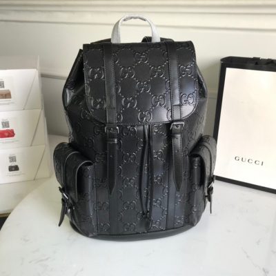 Wholesale Luxury Gucci Aaa-Embossed Backpack