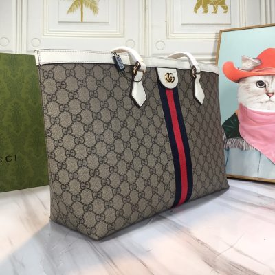 Alternative view of Wholesale Luxury Gucci Ophidia Medium Tote With Web