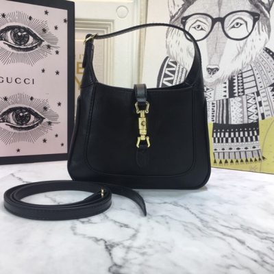 Wholesale Luxury Gucci Jackie 1961 Mini Hobo Bag 637092 Solid