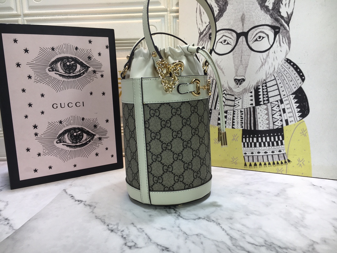 Wholesale Luxury Gucci Horsebit 1955 Small Bucket Bag 637115 - Image 3