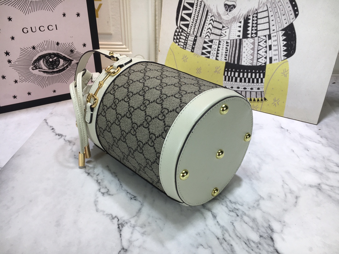 Wholesale Luxury Gucci Horsebit 1955 Small Bucket Bag 637115 - Image 5