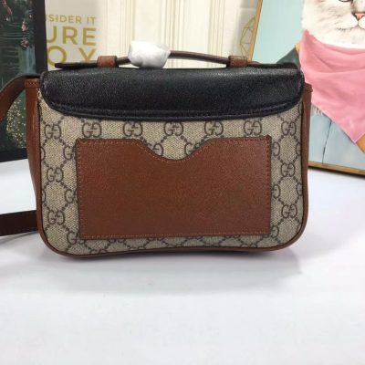 Alternative view of Wholesale Luxury Gucci Padlock Mini Bag Black/White