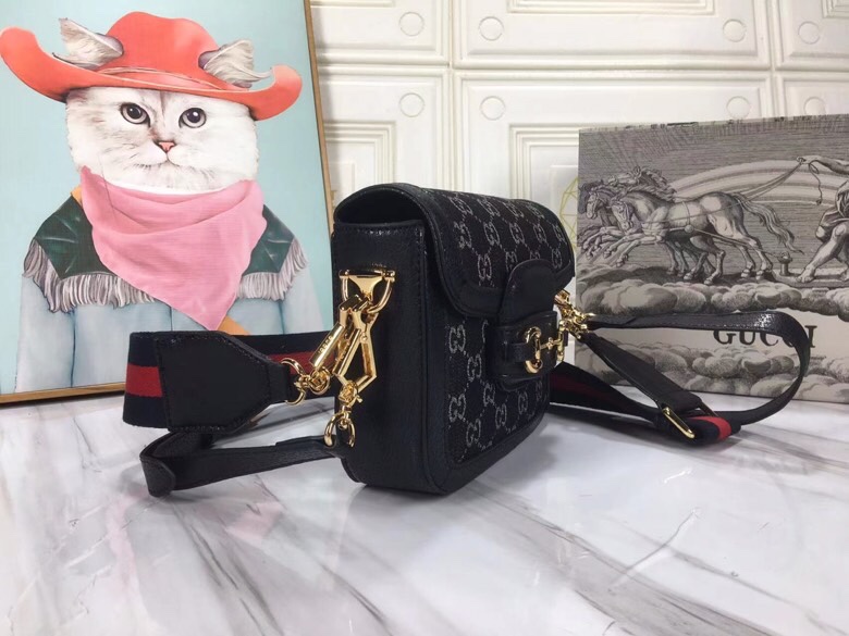 Wholesale Luxury Gucci Double G Horsebit 1955 Gg Mini Bag 658574 - Image 4