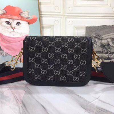 Alternative view of Wholesale Luxury Gucci Double G Horsebit 1955 Gg Mini Bag 658574