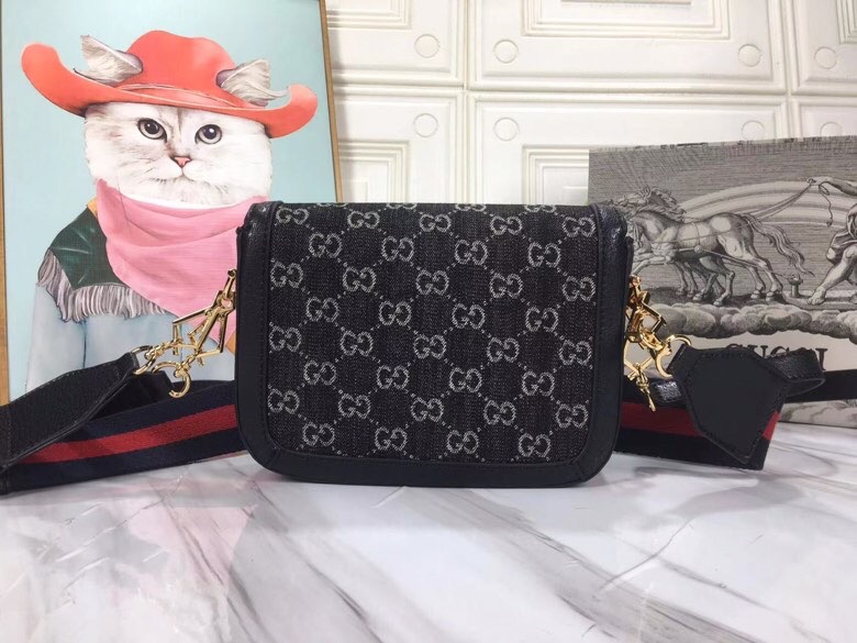 Wholesale Luxury Gucci Double G Horsebit 1955 Gg Mini Bag 658574 - Image 2