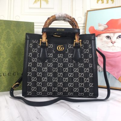 Wholesale Luxury Gucci Diana Jumbo Gg Small Tote Bag 660195