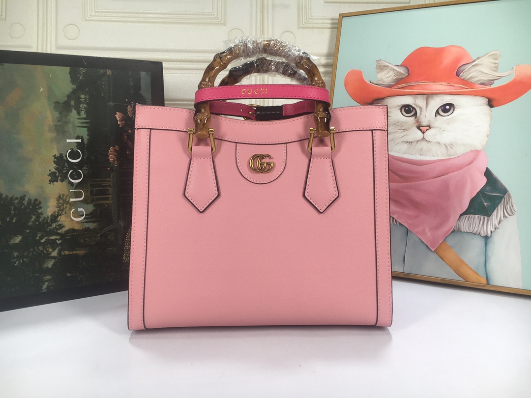 Wholesale Luxury Gucci Diana Small Tote Bag-7 Colors - Image 13