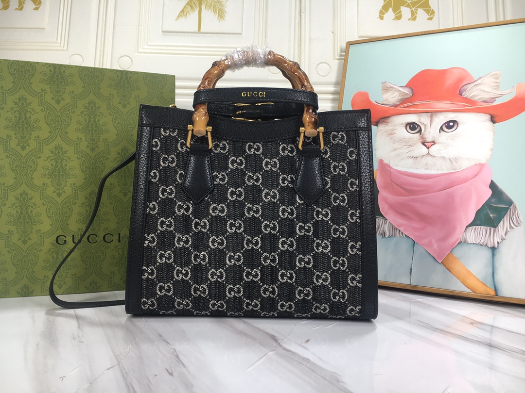 Wholesale Luxury Gucci Diana Jumbo Gg Small Tote Bag 660195 - Image 3
