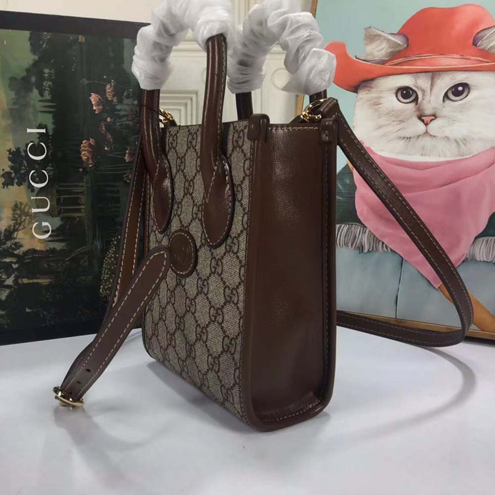 Wholesale Luxury Gucci Mini Tote Bag With Interlocking G 671623 - Image 8