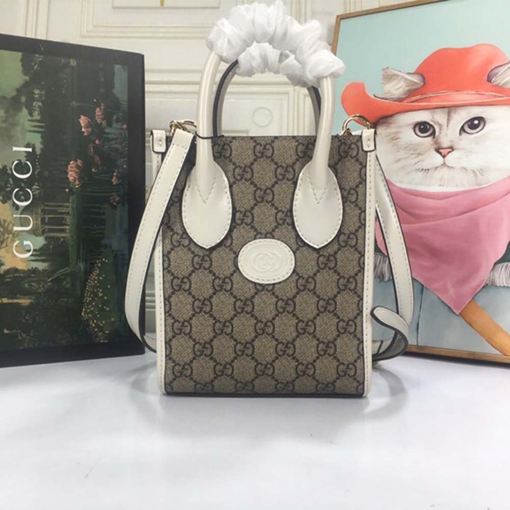 Wholesale Luxury Gucci Mini Tote Bag With Interlocking G 671623 - Image 10