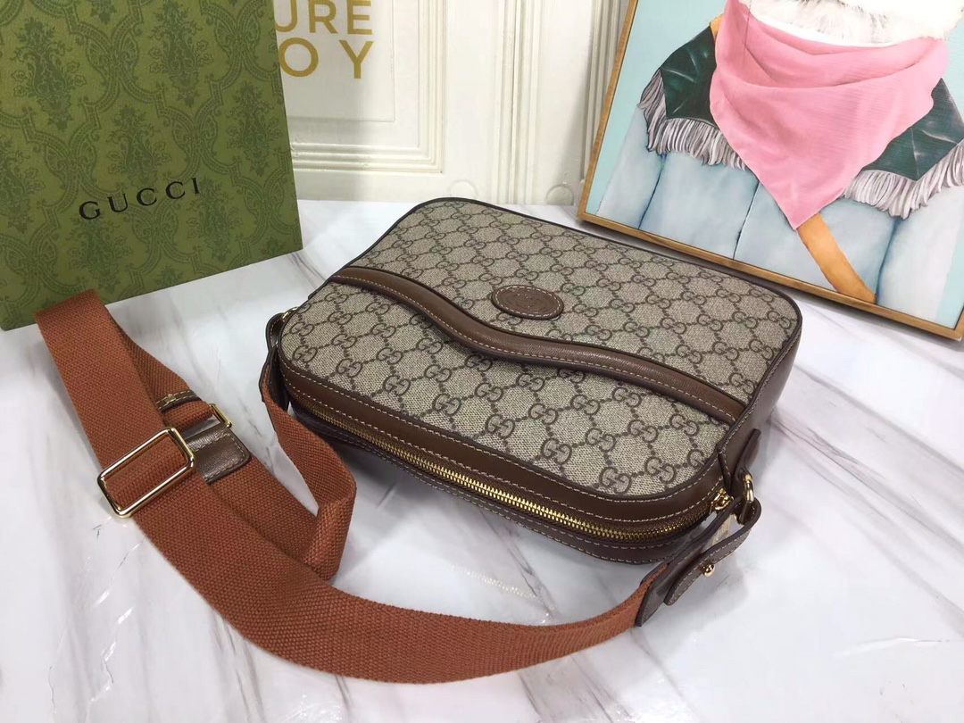 Wholesale Luxury Gucci Messenger Bag With Interlocking G 675891 - Image 5