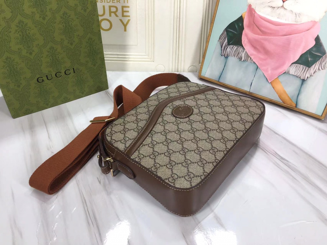 Wholesale Luxury Gucci Messenger Bag With Interlocking G 675891 - Image 6