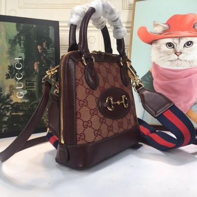 Alternative view of Wholesale Luxury Gucci Horsebit 1955 Mini Top Handle Bag 677212