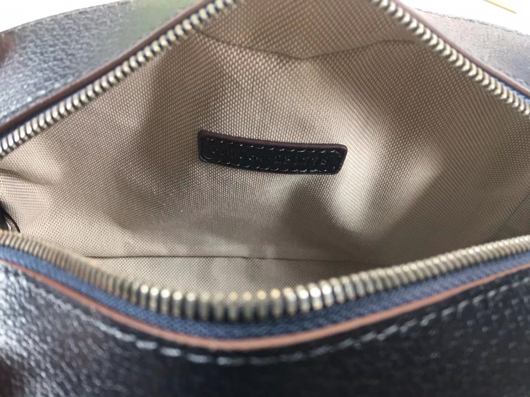 Wholesale Luxury Gucci Ophidia Double G Shoulder Bag- Black/White - Image 6