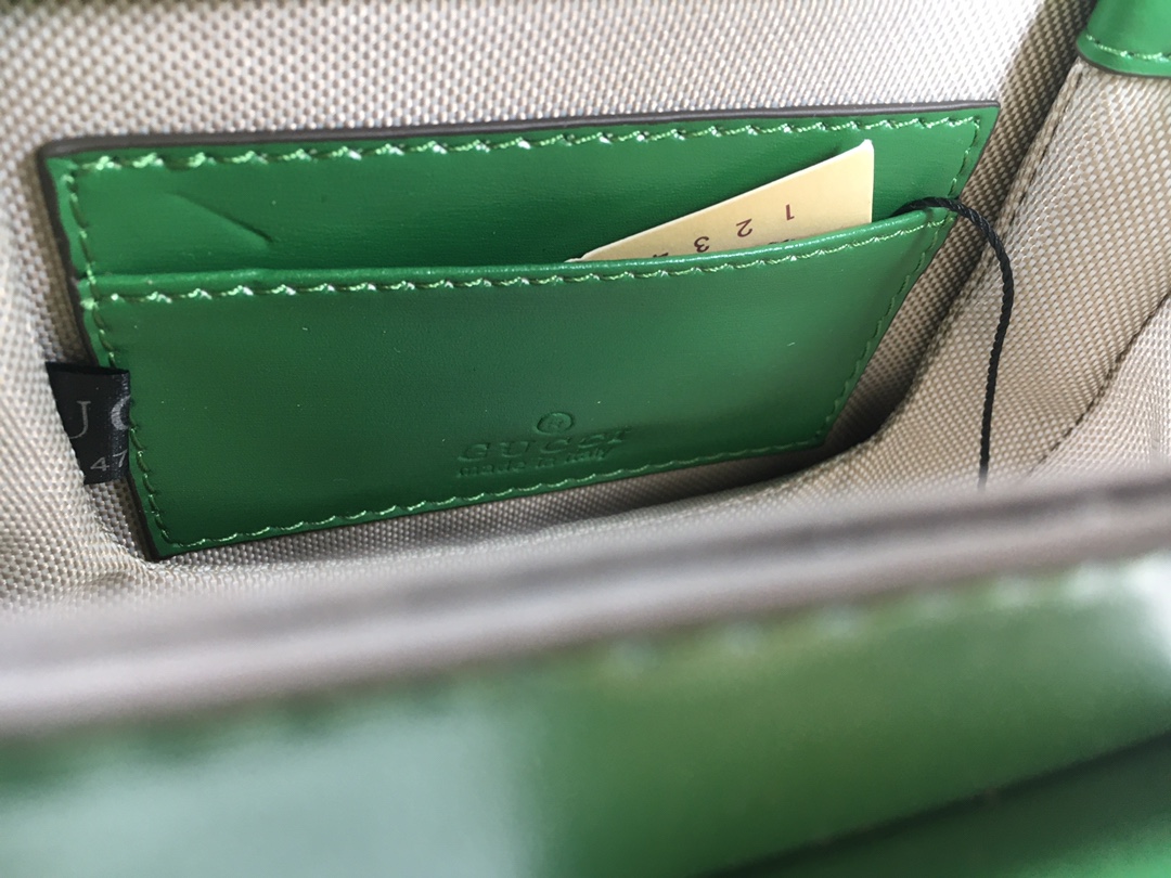 Wholesale Luxury Gucci Double G Bamboo 1947 Mini Top Handle Bag - Image 21