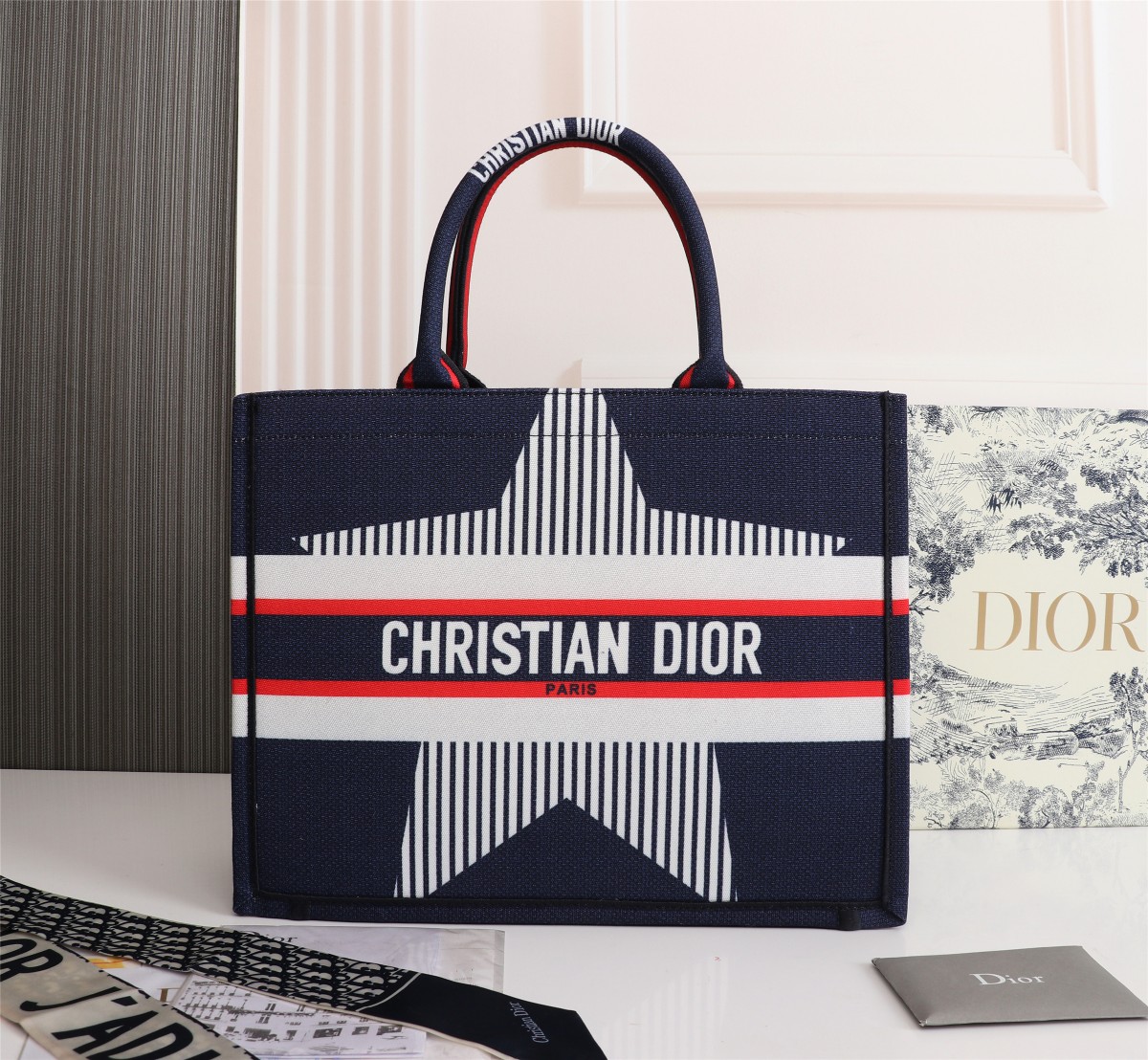 Wholesale Luxury Dior Vintage Oblique Book Tote 9898 42/36Cm
